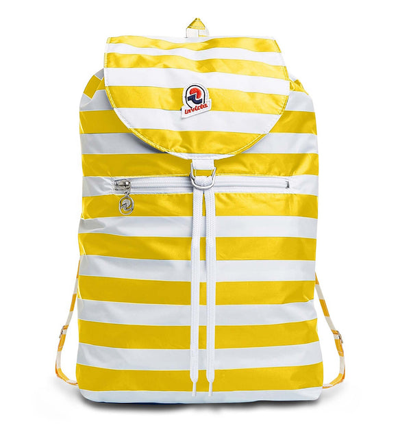 MINISAC CLASSIC PACKABLE BACKPACK - Giallo e Bianco