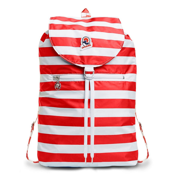 MINISAC CLASSIC PACKABLE BACKPACK - Rosso e bianco