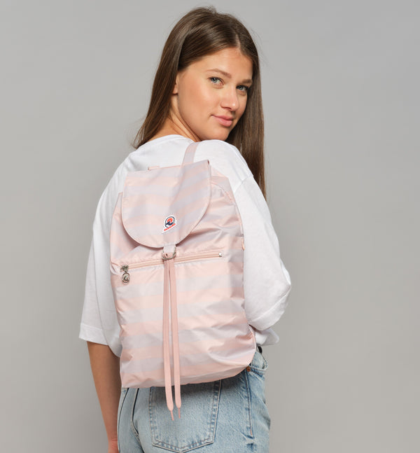 MINISAC NEXT PACKABLE BACKPACK - Peach whip/lavender blue