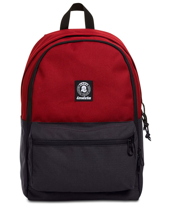 BLOW-UP RIPSTOP BACKPACK - Grey/Bordeaux