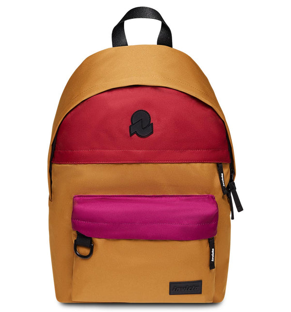 AMERICAN BACKPACK - Camel/Red