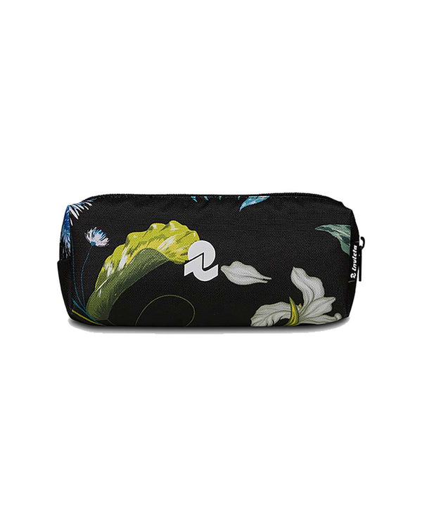 PORTAPENNE SQUARE FANTASY - BLACK FLOWERS