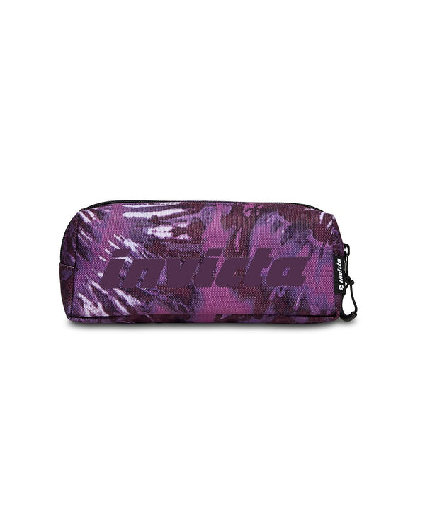 SQUARE PENCIL BAG LOGO FANTASY - Tie Dye Purple