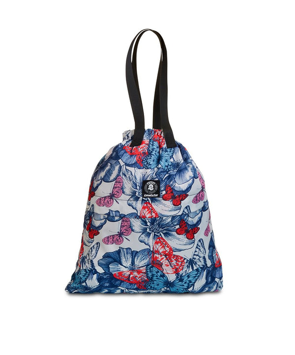 DRAWSTRING BAG - Butterfly Flowers