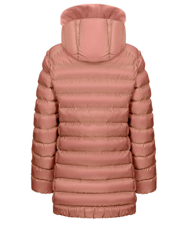 Little girl’s coat with hood
