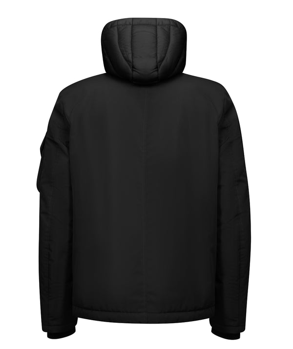 Man’s coat with hood