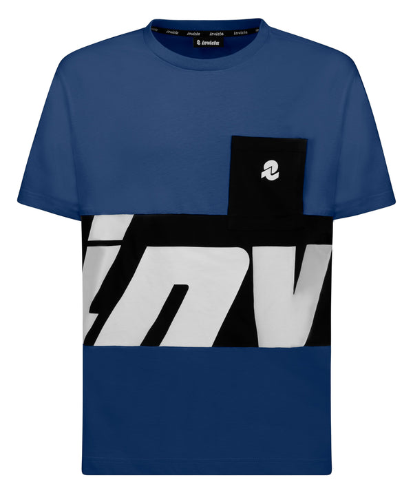 Blaues T-Shirt für Herren - 798 / S